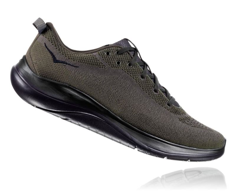 Hoka One One Hupana Flow Homem - Tenis Corrida Estrada Verdes | PT-5qr77qm